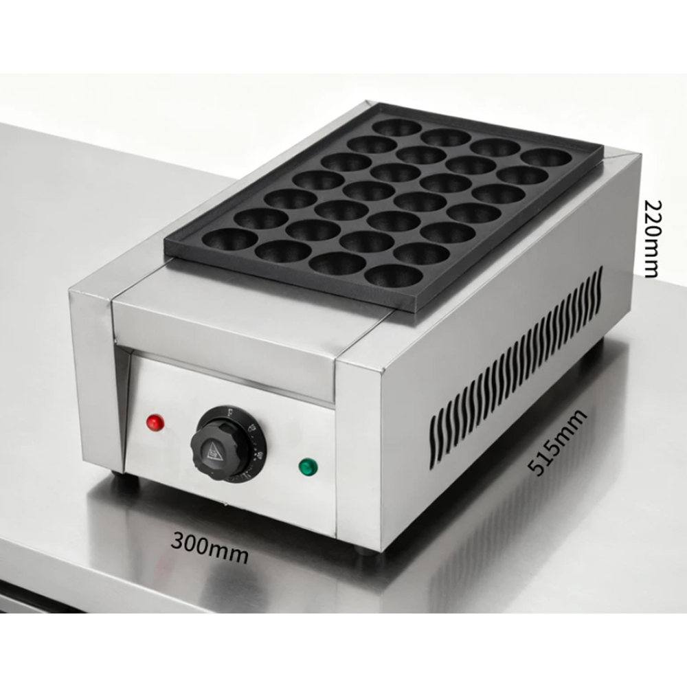 Takoyaki Grill Plate - 業務用電気たこ焼き器 ダブルプレート ノンスティック タコボールグリルマシン 2000W スナック店向け