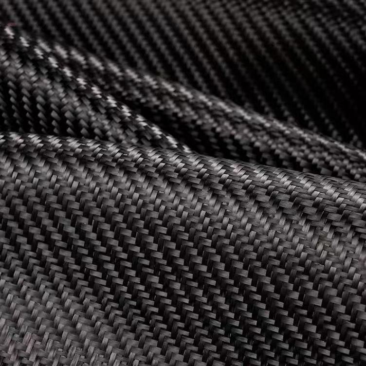 Crepe Pan Carbon - グレードA+ 本物のカーボンファイバークロス カーボンファブリック 3K 240gsm 2x2ツイル