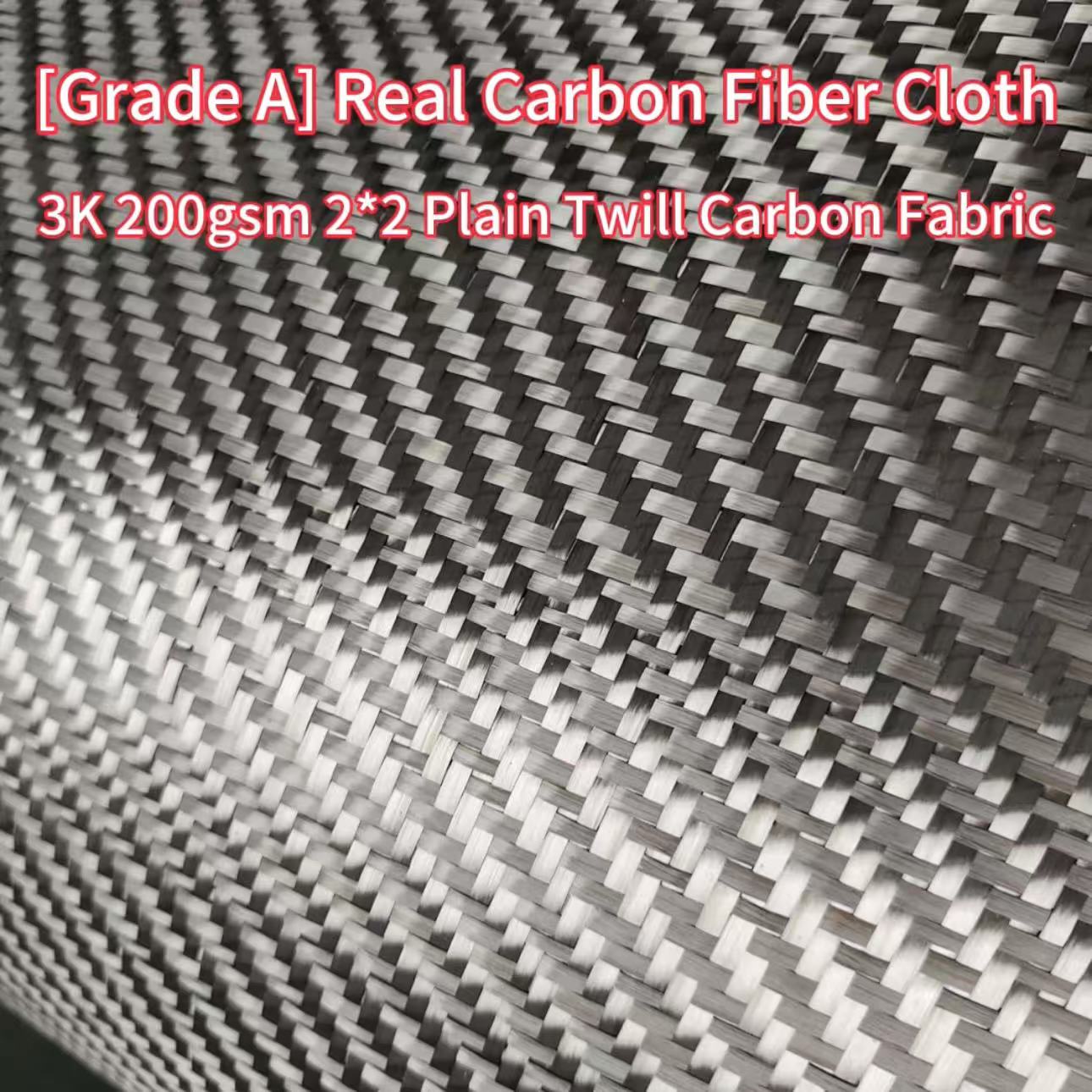 [グレードA] 本物のカーボンファイバークロス カーボンファ - Crepe Pan Carbon のレビューと価格