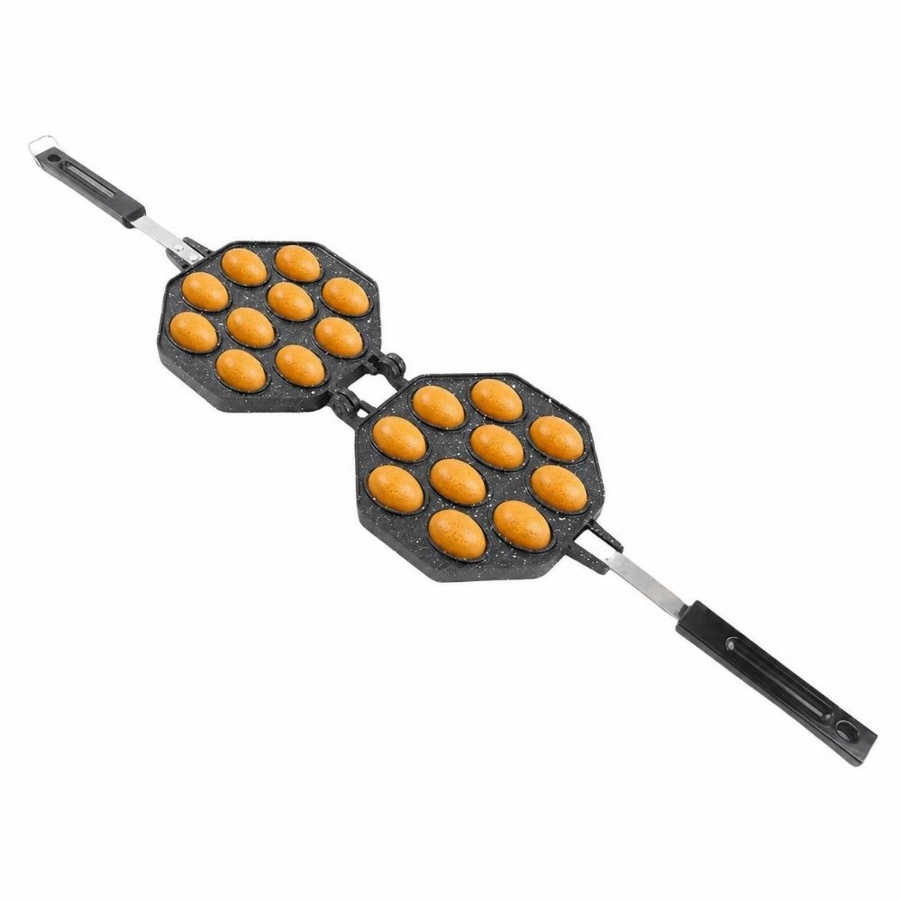 アルミ合金製エッグワッフルパン ノンスティックコーティング  - Egg Waffle Pan のレビューと価格