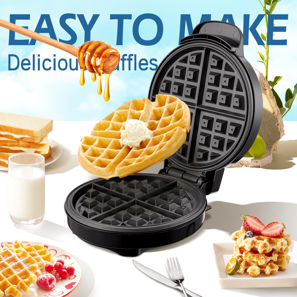 朝食ワッフル金型機、ミニ電気ワッフルメーカー、バブルエッグケ - Egg Waffle Pan のレビューと価格