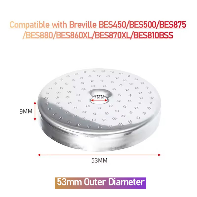 ステンレス鋼シャワースクリーンメッシュ Breville S - Breville Espresso Bes870 のレビューと価格