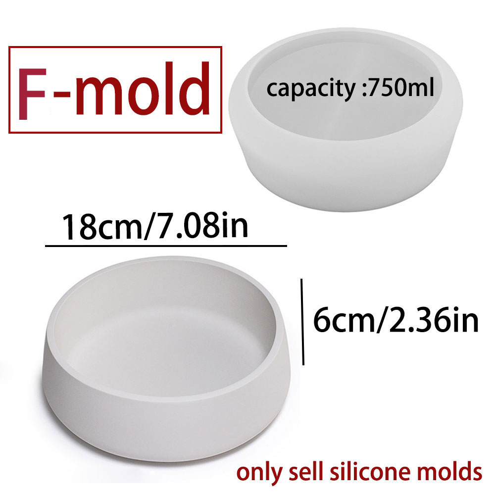 球形セメントキャンドルボウル型、水槽キャンドル容器、屋外植木 - Potsticker Mold のレビューと価格