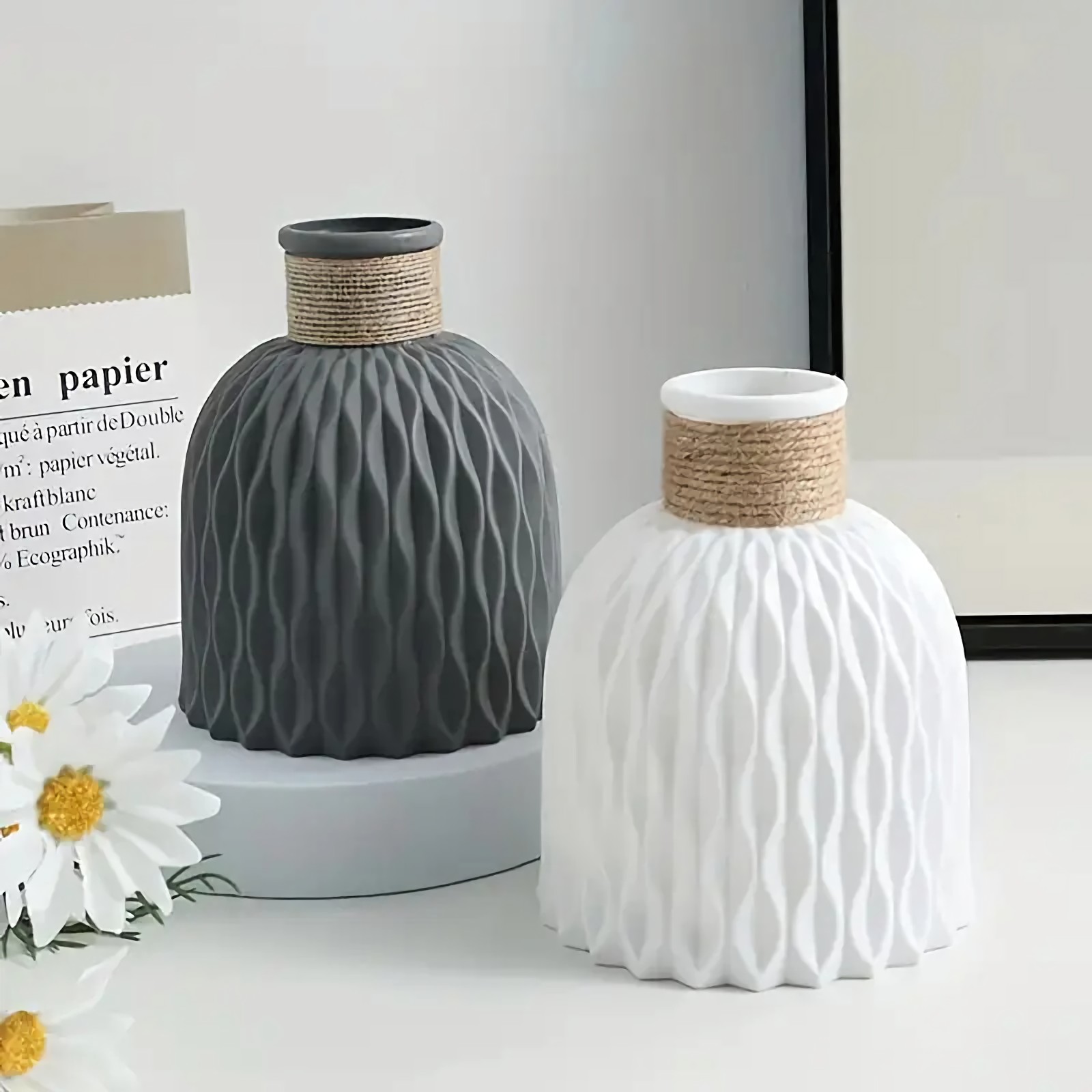 DIY水波紋花瓶シリコンモールド手作り植木鉢コンクリート粘土 - Potsticker Mold のレビューと価格