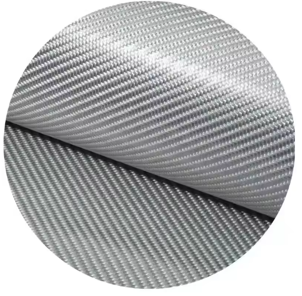 3k 240gsm メッキ光沢シルバーガラス繊維生地 ファイ - Crepe Pan Carbon のレビューと価格