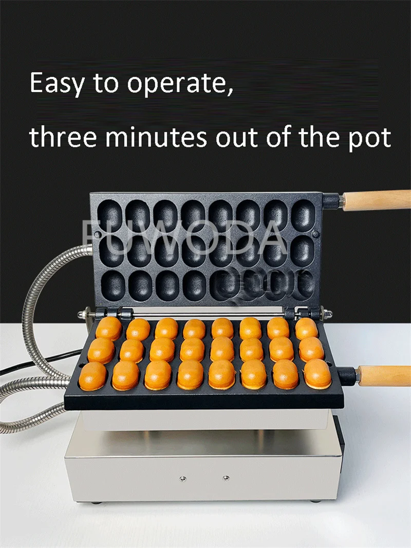 電気式エッグバブルワッフルパン機器 日本風ベビーカステラマシ - Egg Waffle Pan のレビューと価格