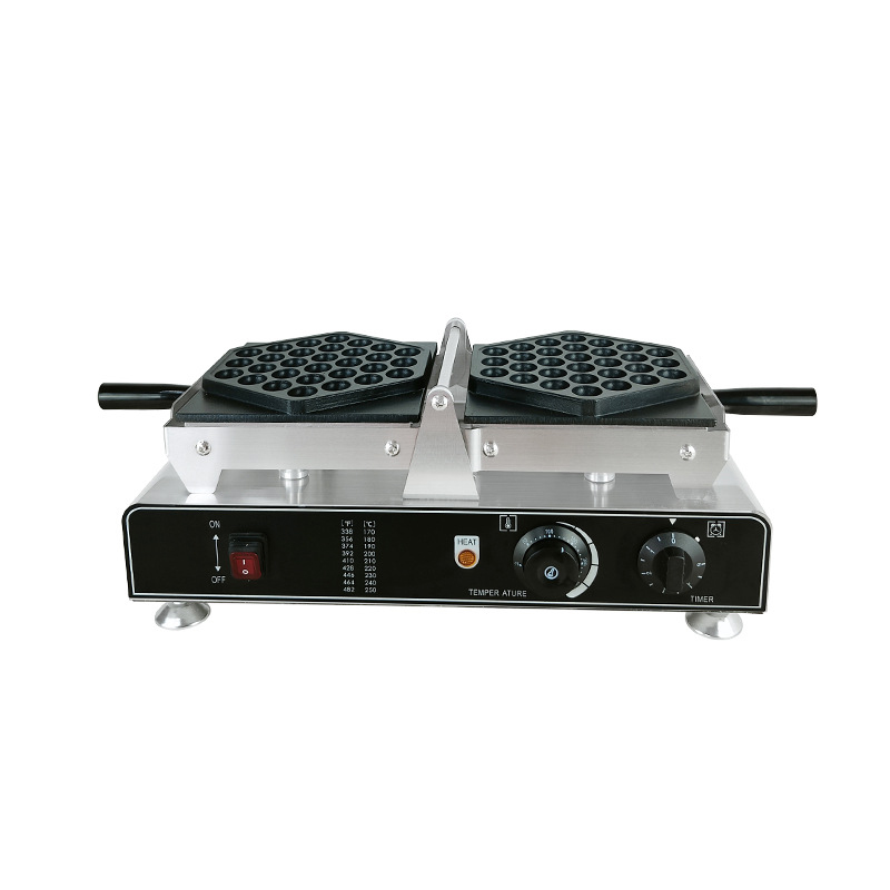 1500 ワットワッフルメーカー商業香港バブルエッグパフケー - Egg Waffle Pan のレビューと価格